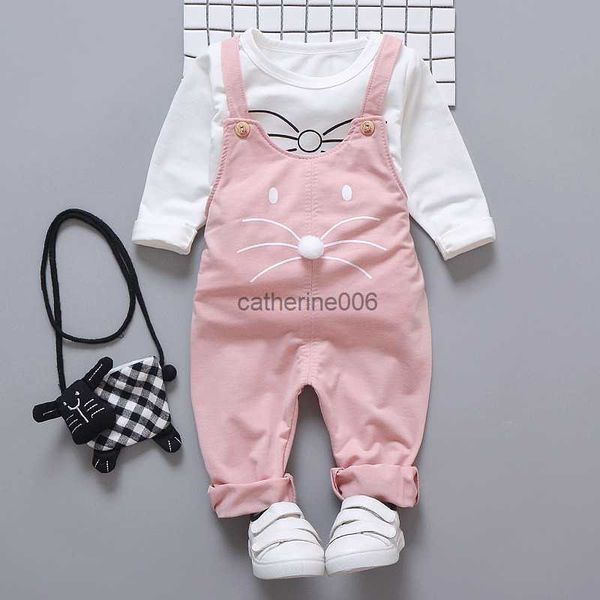 spring newborn baby girls clothes sets fashion suit t-shirt + pants suit baby girls outside wear sports suit clothing sets l230625, White
spring newborn baby girls clothes sets fashion suit t-shirt + pants suit baby girls outside wear sports suit clothing sets l230625, White