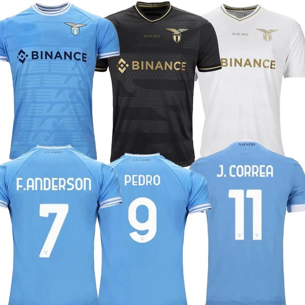 10 luis alberto soccer jersey 23-24 home away black thai quality shirts customized 7 f. anderson 9 pedro 17 immobile 20 zaccagni 21 sergej 2, Black;yellow
10 luis alberto soccer jersey 23-24 home away black thai quality shirts customized 7 f. anderson 9 pedro 17 immobile 20 zaccagni 21 sergej 2, Black;yellow