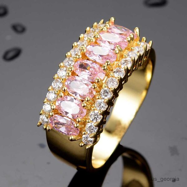 band rings luxury female pink crystal stone ring charm big gold color wedding rings for women trendy geometric zircon engagement ring r23062, Silver
band rings luxury female pink crystal stone ring charm big gold color wedding rings for women trendy geometric zircon engagement ring r23062, Silver