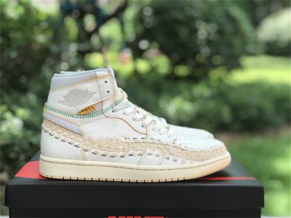 shoes shoes&sandals union 1 high og woven sail wolf grey muslin pale vanilla kinetic green university gold sneakers, White;red
shoes shoes&sandals union 1 high og woven sail wolf grey muslin pale vanilla kinetic green university gold sneakers, White;red