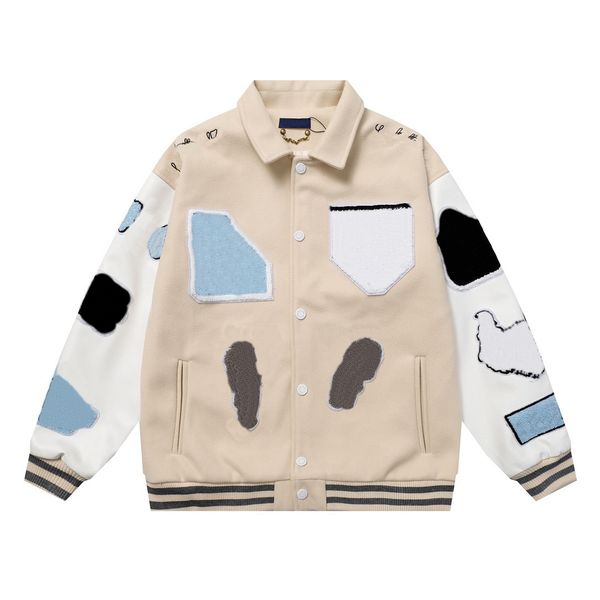 men's jackets designer baseball varsity jacket coats letter stitching embroidery autumn and winter hip hop streetwear jacket loose caus, Black;brown
men's jackets designer baseball varsity jacket coats letter stitching embroidery autumn and winter hip hop streetwear jacket loose caus, Black;brown