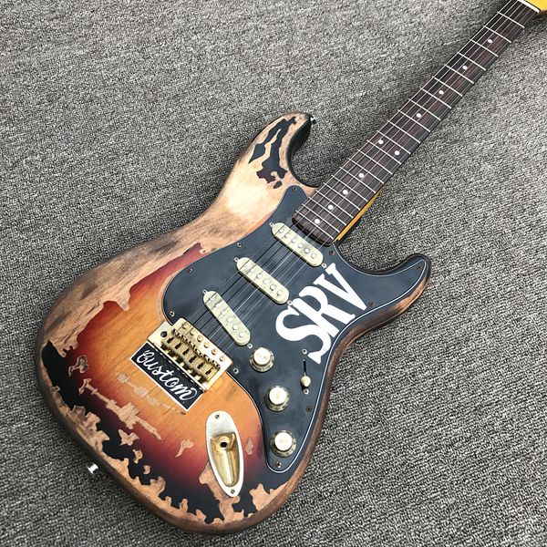 custom goods, relics - electric guitar, srv style, alder body with maple neck, ing
custom goods, relics - electric guitar, srv style, alder body with maple neck, ing