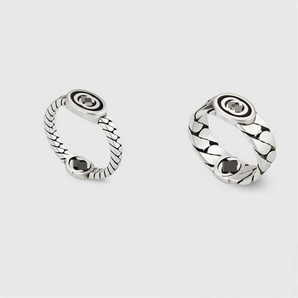 2023 personalized gujia 925 sterling silver double black dropped enamel ring g family men's and women's ins style
2023 personalized gujia 925 sterling silver double black dropped enamel ring g family men's and women's ins style