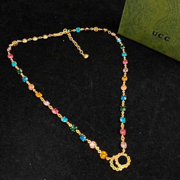 double inlaid colorful stone set necklace bracelet ear studs brass material fashion versatile collar chain, Silver
double inlaid colorful stone set necklace bracelet ear studs brass material fashion versatile collar chain, Silver