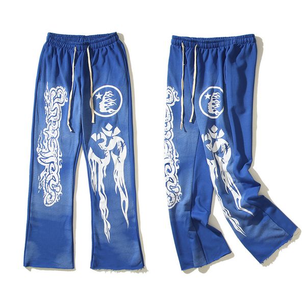 sweatpants pants men hip hop vintage blue cotton printed flare joggers drawstring street wear black trousers, Black;brown
sweatpants pants men hip hop vintage blue cotton printed flare joggers drawstring street wear black trousers, Black;brown