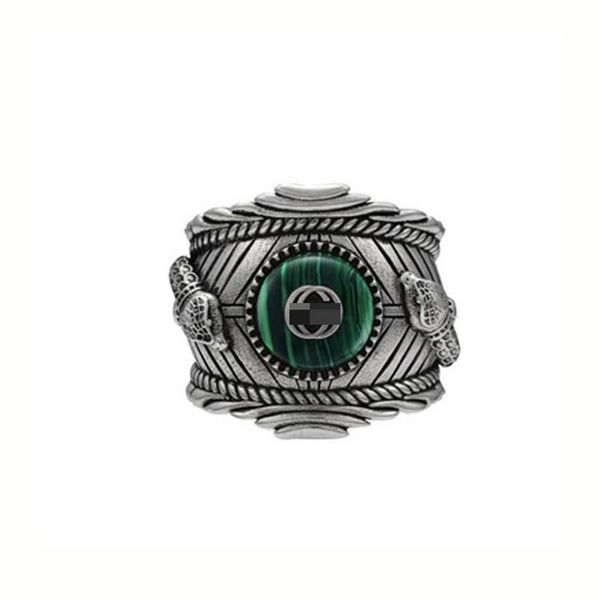 2023 gujia 925 sterling silver double snake tiger head malachite domineering men and women fashion trend ring gift
2023 gujia 925 sterling silver double snake tiger head malachite domineering men and women fashion trend ring gift