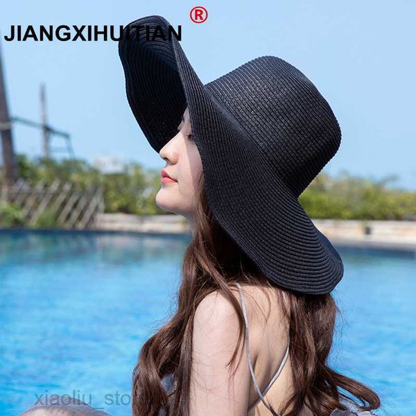 wide brim hats 2019 simple women's white hat summer black oversized sunbonnet beach cap women's strawhat sun hat summer hat 56-58c, Blue;gray
wide brim hats 2019 simple women's white hat summer black oversized sunbonnet beach cap women's strawhat sun hat summer hat 56-58c, Blue;gray