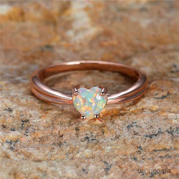 band rings luxury female white fire opal stone ring boho small rose gold color heart ring vintage wedding engagement rings for women r230625, Silver
band rings luxury female white fire opal stone ring boho small rose gold color heart ring vintage wedding engagement rings for women r230625, Silver