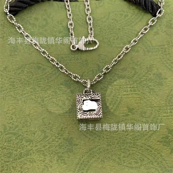 2023 gujia vine pattern hollow out 3d g necklace men's s925 all over sterling old thai silver fashion
2023 gujia vine pattern hollow out 3d g necklace men's s925 all over sterling old thai silver fashion