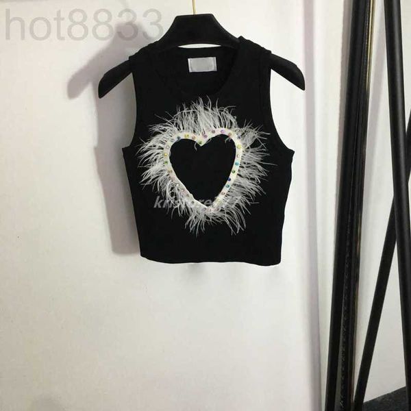 women's t-shirt designer women summer knit tee with crystal feather letter heart crop viscose t shirts clothing high end elasticity pu, White
women's t-shirt designer women summer knit tee with crystal feather letter heart crop viscose t shirts clothing high end elasticity pu, White