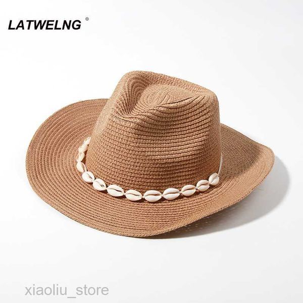 wide brim hats fashion shell cowboy cowgirl hat for women men straw hat wide brim beach hats vacation summer panama sun hat wholesalesun blo, Blue;gray
wide brim hats fashion shell cowboy cowgirl hat for women men straw hat wide brim beach hats vacation summer panama sun hat wholesalesun blo, Blue;gray