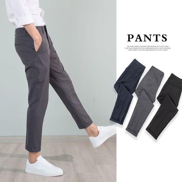 men's pants loose leisure formal suit business design cotton straight fit mens trousers male casual e53 230625, Black
men's pants loose leisure formal suit business design cotton straight fit mens trousers male casual e53 230625, Black