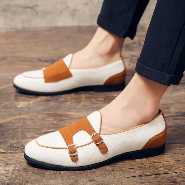 luxury italy style canvas shoes comfy soft soles mens monk strap loafers summer slip on flats casual shoes with ing, Black
luxury italy style canvas shoes comfy soft soles mens monk strap loafers summer slip on flats casual shoes with ing, Black