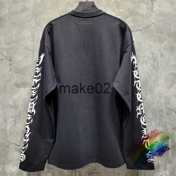 men's plus tees polos long sleeve vetements men women black tshirt gothic print t shirt back embroidery vtm x0621, Black;brown
men's plus tees polos long sleeve vetements men women black tshirt gothic print t shirt back embroidery vtm x0621, Black;brown