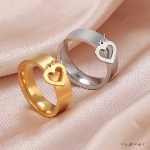 band rings skyrim heart charm rings for women bohemian stainless steel gold color aesthetic ring 2023 trend korean jewelry birthday gift r23, Silver
band rings skyrim heart charm rings for women bohemian stainless steel gold color aesthetic ring 2023 trend korean jewelry birthday gift r23, Silver