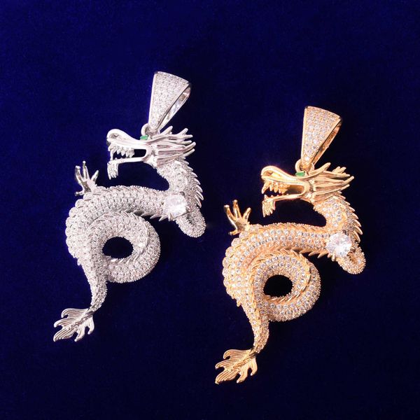 pendant necklaces bubble letter anime dragon bling aaa cubic zircon men necklace iced out hip hop rock jewelry items gift 230621, Silver
pendant necklaces bubble letter anime dragon bling aaa cubic zircon men necklace iced out hip hop rock jewelry items gift 230621, Silver