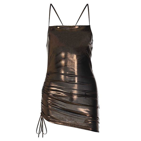 2023 spring new drop strap straight neck skinny pleated wrap hip dress1, White;black
2023 spring new drop strap straight neck skinny pleated wrap hip dress1, White;black