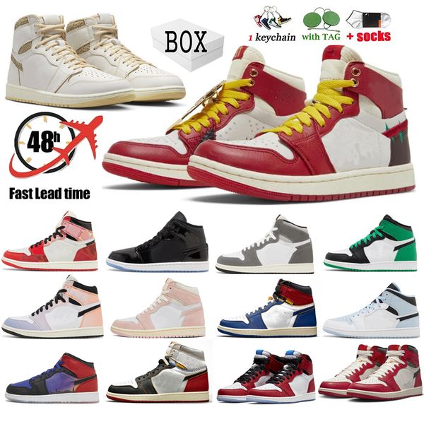 2023 with box new jumpman 1 basketball shoes next chapter verse washed pink 1s lost found denim patent bred space jam dark mocha women mens
2023 with box new jumpman 1 basketball shoes next chapter verse washed pink 1s lost found denim patent bred space jam dark mocha women mens