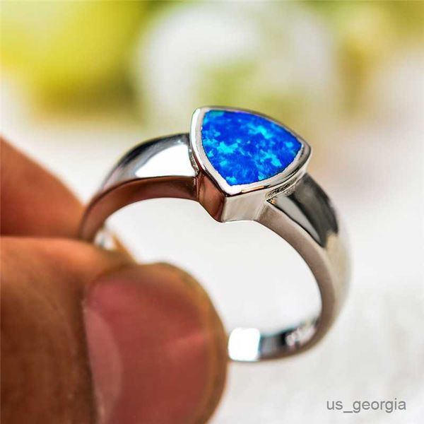 band rings simple female silver color triangle ring boho blue fire opal stone ring promise love engagement rings for women vintage jewelry r
band rings simple female silver color triangle ring boho blue fire opal stone ring promise love engagement rings for women vintage jewelry r