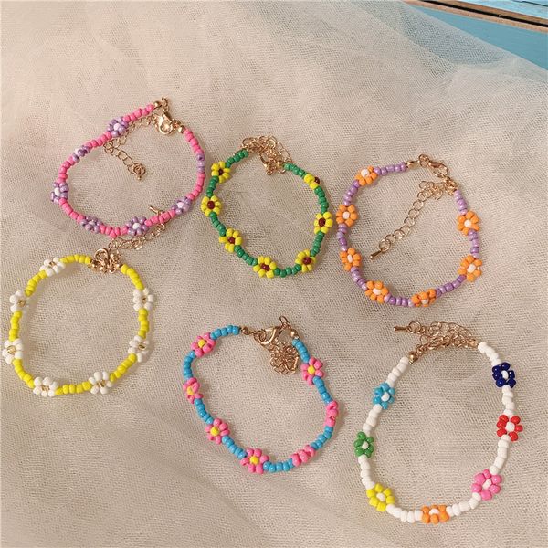 summer cute flower beaded bracelet for girls friendship bracelet for children accessories jewelry wholesale, Red;brown
summer cute flower beaded bracelet for girls friendship bracelet for children accessories jewelry wholesale, Red;brown