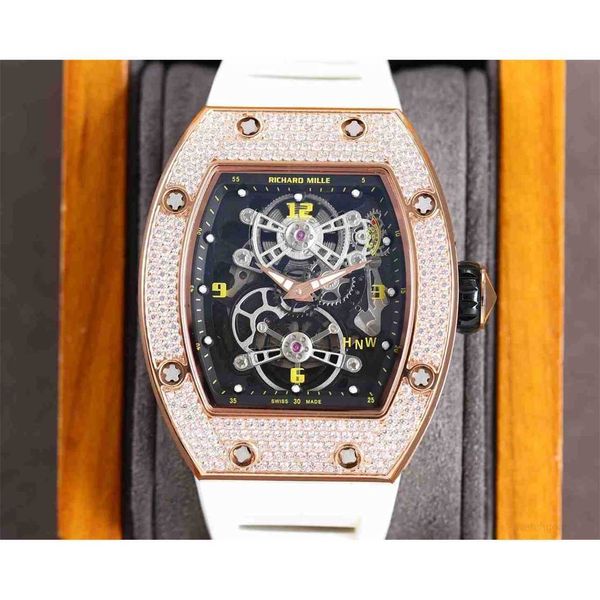diamond luxury mens movement watches rm17-01 r i c h a r d hollow tourbillon designer 5wz1 new high-end quality iced out montre wrist watch, Slivery;brown
diamond luxury mens movement watches rm17-01 r i c h a r d hollow tourbillon designer 5wz1 new high-end quality iced out montre wrist watch, Slivery;brown