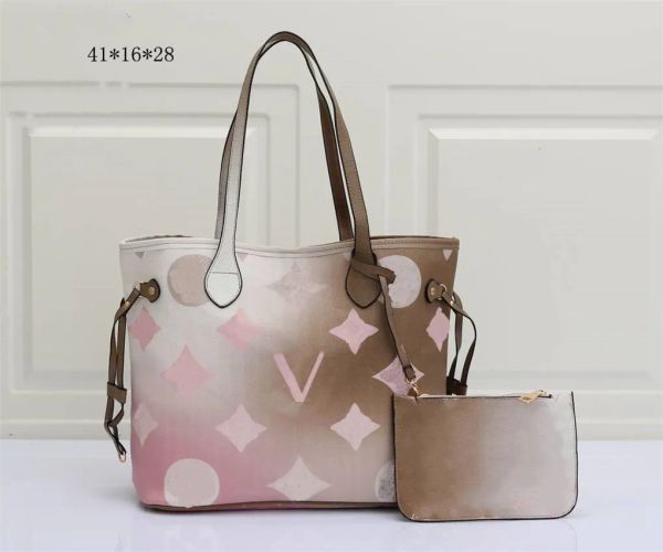 never sunrise pastel classice 2pcs set mm totes composite bags colorful womens designer shoulder handbag purse on the go tote bag spring in
never sunrise pastel classice 2pcs set mm totes composite bags colorful womens designer shoulder handbag purse on the go tote bag spring in