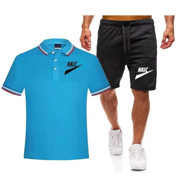 summer men's two piece set brand letter printing casual blue t-shirt and shorts set mens sports suit fashion short sleeve tracksuit men, Gray
summer men's two piece set brand letter printing casual blue t-shirt and shorts set mens sports suit fashion short sleeve tracksuit men, Gray