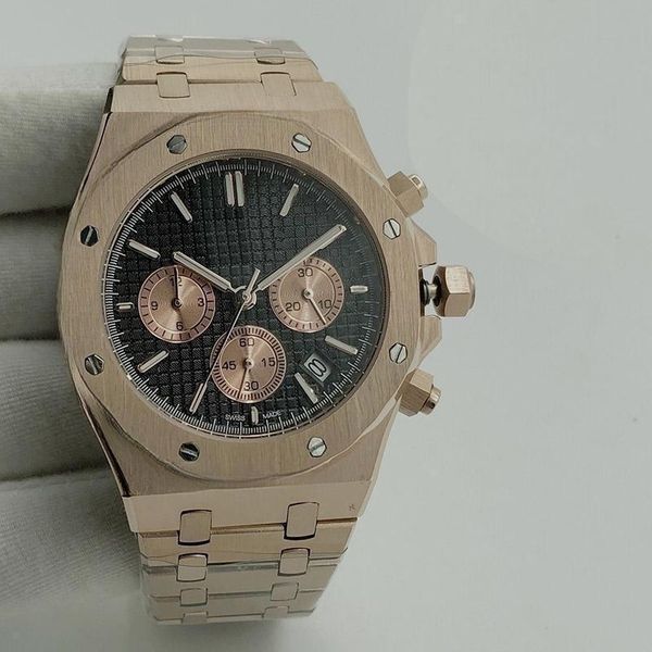 men's watch quartz movement stainless steel strap sports version vk chronograph waterproof watch
men's watch quartz movement stainless steel strap sports version vk chronograph waterproof watch