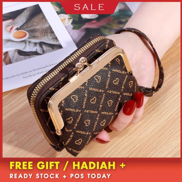 luxury brand mini designer genuine leather wallet for women new wallet women's fashion wrist strap short zero large capacity coin clip, Red;black
luxury brand mini designer genuine leather wallet for women new wallet women's fashion wrist strap short zero large capacity coin clip, Red;black