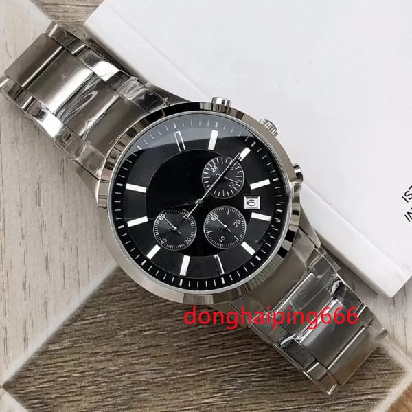 selling factory ar watch new ar2434 ar2448 ar2454 ar2453 ar2458 chronograph men watch classico mens wristwatch stainless steel montre de lux, Slivery;brown
selling factory ar watch new ar2434 ar2448 ar2454 ar2453 ar2458 chronograph men watch classico mens wristwatch stainless steel montre de lux, Slivery;brown