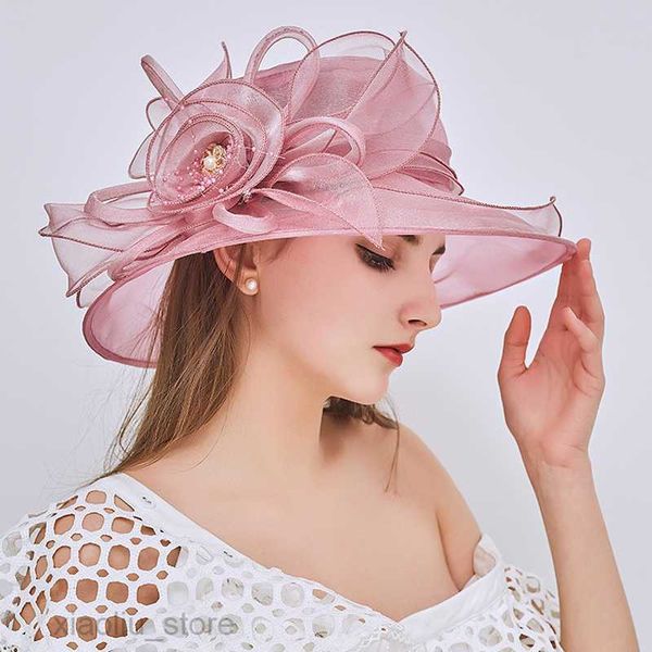 wide brim hats summer organza wide brim sunscreen kentucky derby hats for women elegant flower sun hat church wedding party foldable beach c, Blue;gray
wide brim hats summer organza wide brim sunscreen kentucky derby hats for women elegant flower sun hat church wedding party foldable beach c, Blue;gray