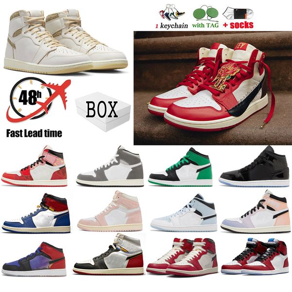 with box 2023 new jumpman 1 designer basketball shoes next chapter spider verse washed pink 1s lost found patent bred space jam dark mocha w
with box 2023 new jumpman 1 designer basketball shoes next chapter spider verse washed pink 1s lost found patent bred space jam dark mocha w