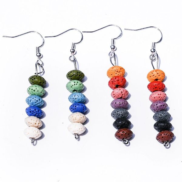 diy colorful lava stone charms dangle earrings for women girls new fashion delicate volcanic rock stone geometric earrings gifts, Silver
diy colorful lava stone charms dangle earrings for women girls new fashion delicate volcanic rock stone geometric earrings gifts, Silver