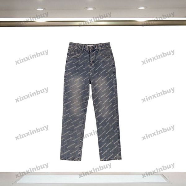 xinxinbuy men women designer pant paris letter printing washed spring summer casual pants blue gray black xs-2xl, Black;brown
xinxinbuy men women designer pant paris letter printing washed spring summer casual pants blue gray black xs-2xl, Black;brown