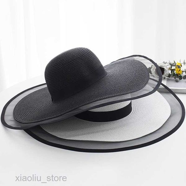 wide brim hats 15cm wide brim straw hat lace beach hats women fashion ladies summer new 2021 uv protection foldable sun shade cap sunhatsun, Blue;gray
wide brim hats 15cm wide brim straw hat lace beach hats women fashion ladies summer new 2021 uv protection foldable sun shade cap sunhatsun, Blue;gray