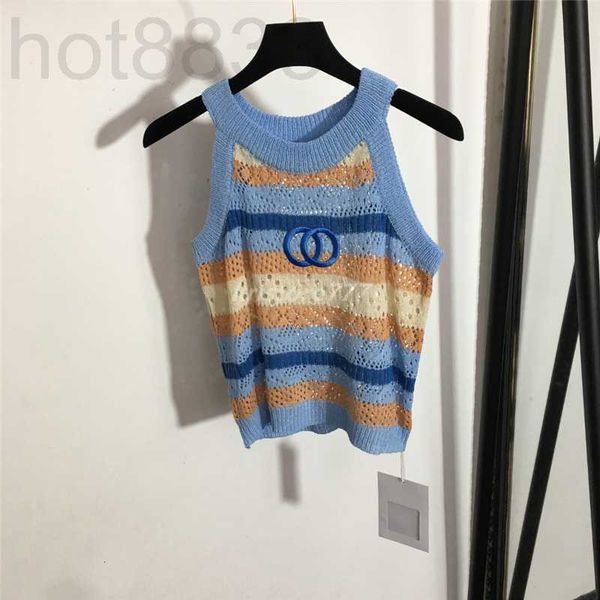 women's tanks & camis designer women summer knit tee with letter embroidery female cotton crop t-shirt high end colorful waves pullove, White
women's tanks & camis designer women summer knit tee with letter embroidery female cotton crop t-shirt high end colorful waves pullove, White