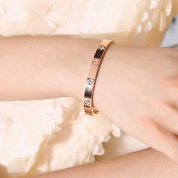 designer new titanium steel rose gold bracelet women's colorless ins individualized cool style small design fashion net red simple 2n0z, Black
designer new titanium steel rose gold bracelet women's colorless ins individualized cool style small design fashion net red simple 2n0z, Black