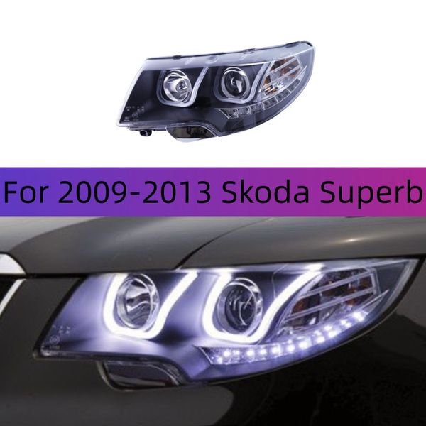for 20 09-20 13 skoda superb headlights assembly modified new led daylight double lens xenon head lights daytime running lights turn signal
for 20 09-20 13 skoda superb headlights assembly modified new led daylight double lens xenon head lights daytime running lights turn signal