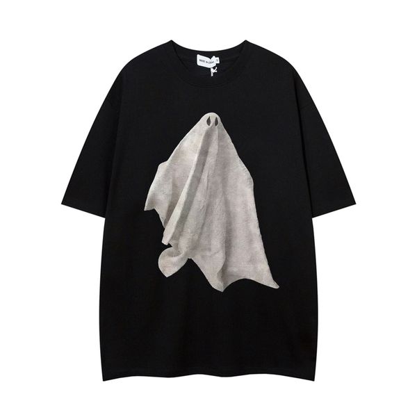 designer men's t-shirts cotton short sleeved tees men and women street ghost print t shirt loose couples shirt, White;black
designer men's t-shirts cotton short sleeved tees men and women street ghost print t shirt loose couples shirt, White;black