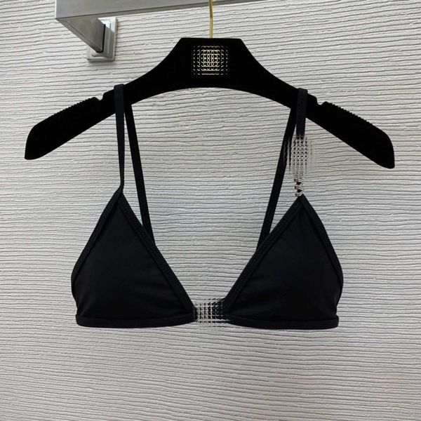 Designer summer fashion high quality swimwear A wang High-end brand temperament New Sexy seaside Resort Style Crystal Diamond Bikini Set Swimwear for Women, Black
Designer summer fashion high quality swimwear A wang High-end brand temperament New Sexy seaside Resort Style Crystal Diamond Bikini Set Swimwear for Women, Black