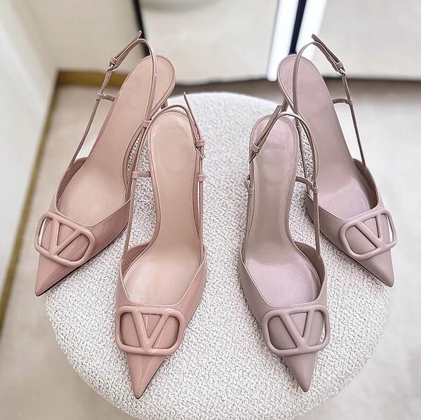 sandals for women high heel pointed shoes metal v-buckle black matte genuine leather 6cm 8cm 10cm thin heels red wedding shoes 34-44
sandals for women high heel pointed shoes metal v-buckle black matte genuine leather 6cm 8cm 10cm thin heels red wedding shoes 34-44