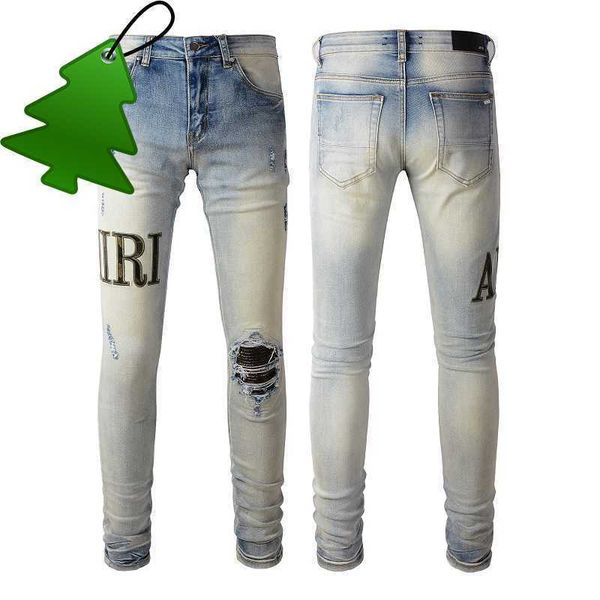 designer clothing denim pants amiiri 2023 new trend fashion slim fit small foot elastic patch blue jeans men's amiiri fashion brand dis
designer clothing denim pants amiiri 2023 new trend fashion slim fit small foot elastic patch blue jeans men's amiiri fashion brand dis
