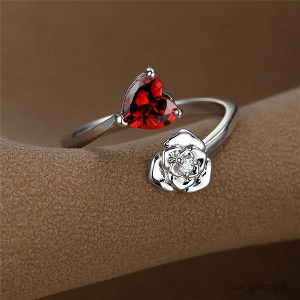 band rings cute female heart stone open ring female dainty rose flower engagement ring charm silver color wedding rings for women jewelry r2
band rings cute female heart stone open ring female dainty rose flower engagement ring charm silver color wedding rings for women jewelry r2