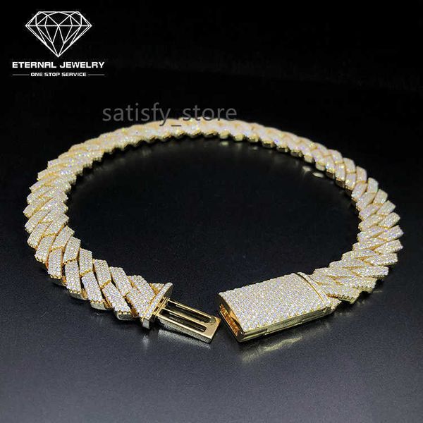 factory custom men hip hop iced out 18inch solid s925 10k 14k 18k gold yellow 10mm moissanite diamond cuban chain link necklace, Silver
factory custom men hip hop iced out 18inch solid s925 10k 14k 18k gold yellow 10mm moissanite diamond cuban chain link necklace, Silver
