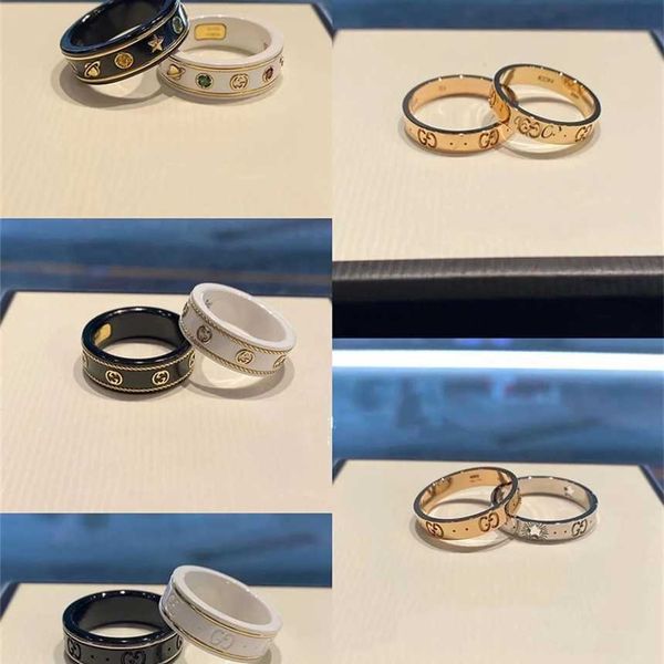 2023 high edition gujia bee ceramic cnc precision engraved with hollow star heart sterling silver ring
2023 high edition gujia bee ceramic cnc precision engraved with hollow star heart sterling silver ring