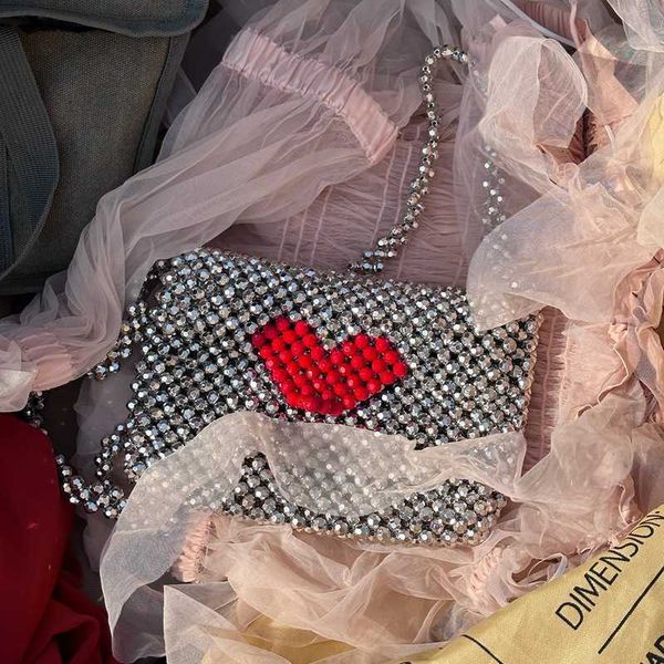 handwoven beaded silver red heart contrast color women's vertical mobile phone bag children's zero wallet crossbody bag 230625
handwoven beaded silver red heart contrast color women's vertical mobile phone bag children's zero wallet crossbody bag 230625