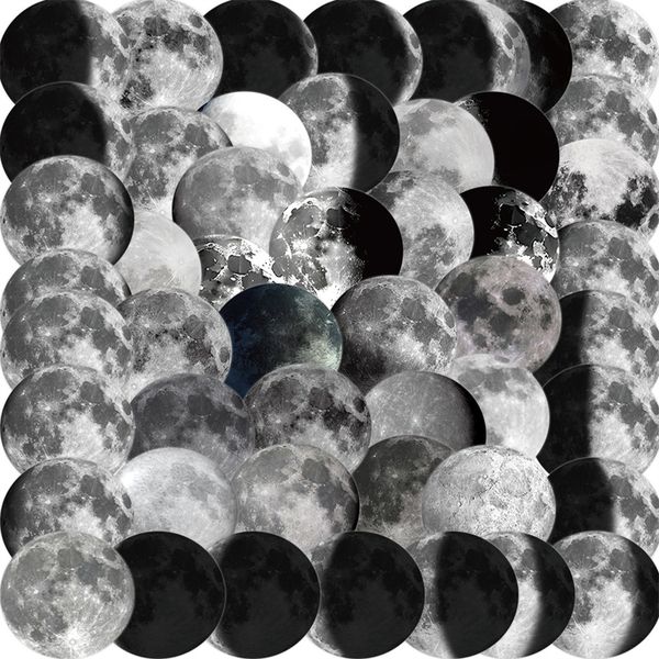 50pcs black and white moon phase stickers moon lunar surface graffiti kids toy skateboard car motorcycle bicycle sticker decals
50pcs black and white moon phase stickers moon lunar surface graffiti kids toy skateboard car motorcycle bicycle sticker decals