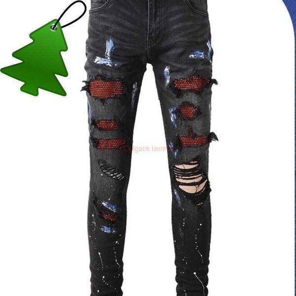 designer clothing amires jeans denim pants 22 seasons trendy new spring autumn teardown jeans amies stretch slim fit personalized youth vers, Blue
designer clothing amires jeans denim pants 22 seasons trendy new spring autumn teardown jeans amies stretch slim fit personalized youth vers, Blue