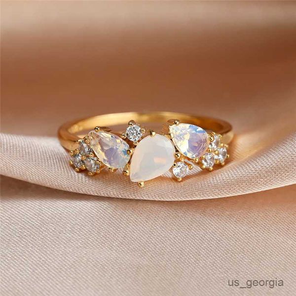 band rings vintage female white crystal moonstone jewelry cute gold color wedding rings for women luxury engagement valentines day gift r230, Silver
band rings vintage female white crystal moonstone jewelry cute gold color wedding rings for women luxury engagement valentines day gift r230, Silver