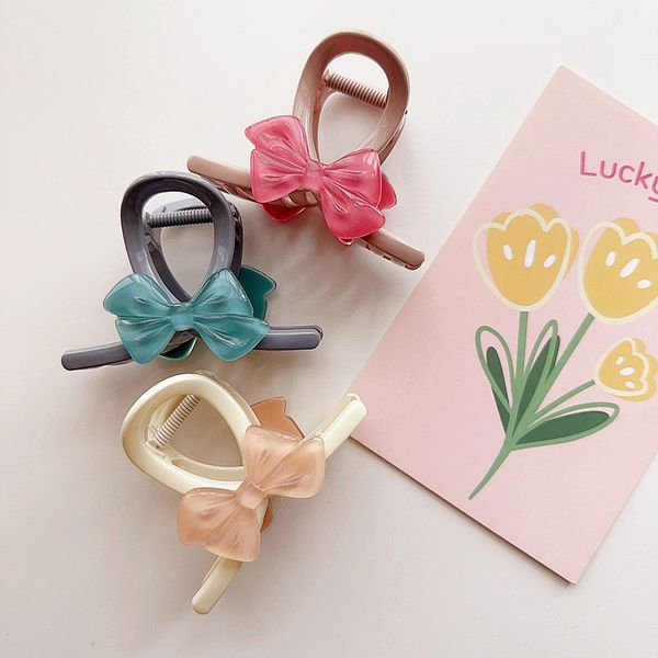 sweet pastoral style double-sided bow for children cute girls acrylic grab clip ponytail clip vertical kids bowknot hair accessories b417, Slivery;white
sweet pastoral style double-sided bow for children cute girls acrylic grab clip ponytail clip vertical kids bowknot hair accessories b417, Slivery;white